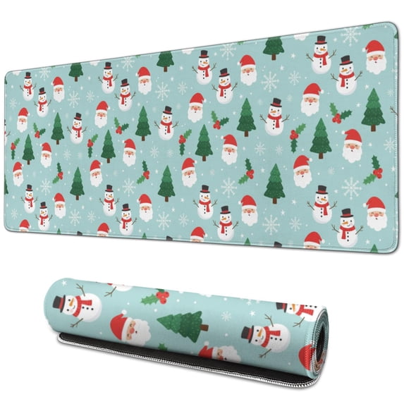 31.5x11.8 Inch Gaming Mouse Pad, Non-Slip Stitched Rubber Desk Mat for ...