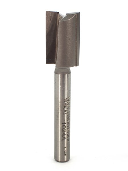 31/64\" Diameter x 3/4\" Cutting Length, 2-1/4\" Overall Length - Straight Cut Double Flute Bit