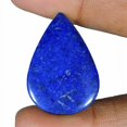 thumbnail image 1 of 31.70Cts Elegant Natural Blue Lapis Lazuli Pear Cabochon Loose Gemstone G7, 1 of 2