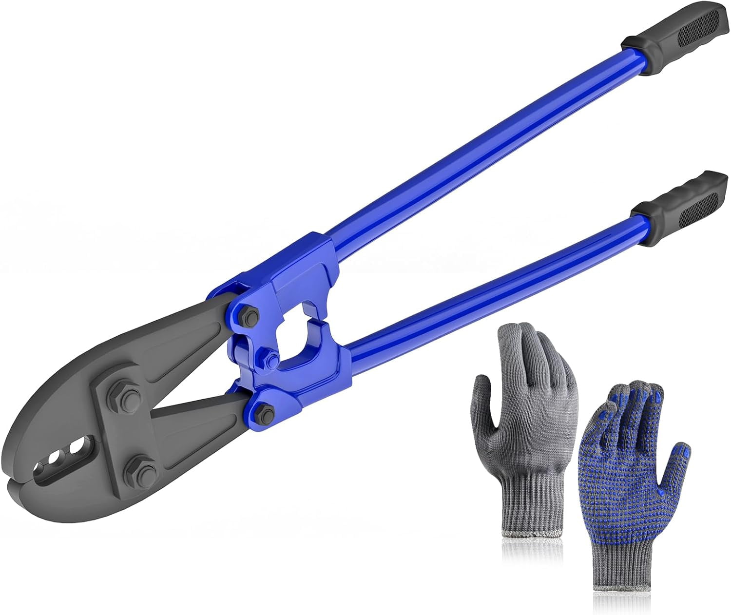 31.8 Inch Hand Swaging Tool, Wire Rope Crimping Tool for 5/32",1/4",5/16" Wires, Heavy Duty Swager Crimper w/Ergonomic Handle Design, for Copper Aluminum Oval Sleeves and Stop Sleeves
