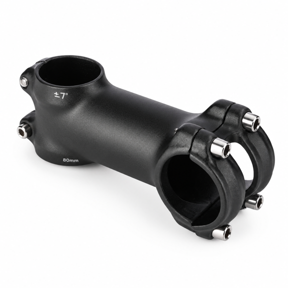 31.8 x 80mm 7 Degree Bike Handlebar Stem For Mountain Road BMX MTB