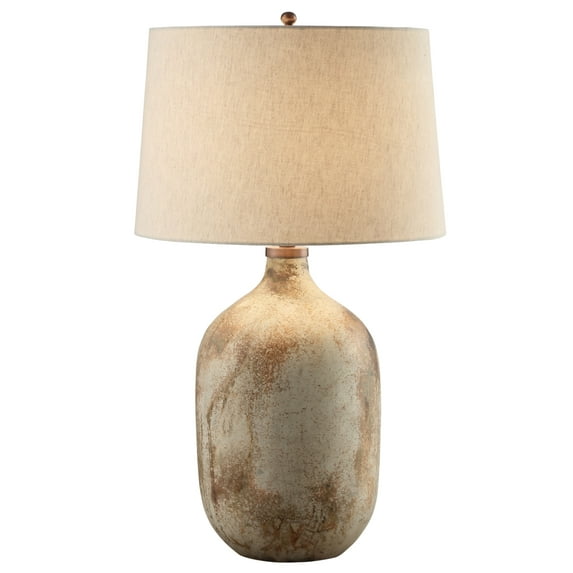 31" Chambers Glass Table Lamp