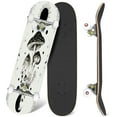 thumbnail image 1 of 31'' Complete Skateboard 7 Layer Canadian Maple Double Kick Deck Skateboards Mushrooms Mystical mushrooms Poster Skate Board for Beginner Adult Gifts, 1 of 5