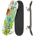 thumbnail image 1 of 31'' Complete Skateboard 7 Layer Canadian Maple Double Kick Deck Skateboards Plant Skate Board for Beginner Adult Gifts, 1 of 5