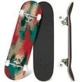 thumbnail image 1 of 31'' Complete Skateboard 7 Layer Canadian Maple Double Kick Deck Skateboards camouflage Skate Board for Beginner Adult Gifts, 1 of 5