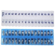 Pill Thing 31 Day AM PM Monthly Pill Planner Organizer, Large Capsules