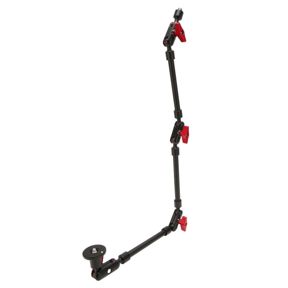 31 Inch Adjustable Articulating Arm Camera Mount 360 Degree Flexible Friction Arm Bracket Extension Holder for DSLR Camera Video Light Smartphone Live Streaming Vlog Overhead Photography