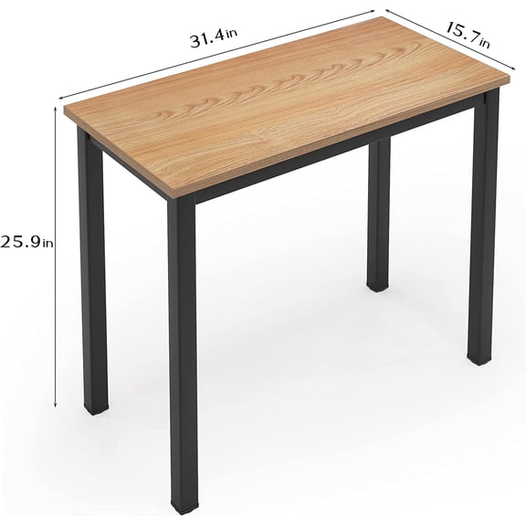 31 Inch Compact Computer Desk for Small Spaces
