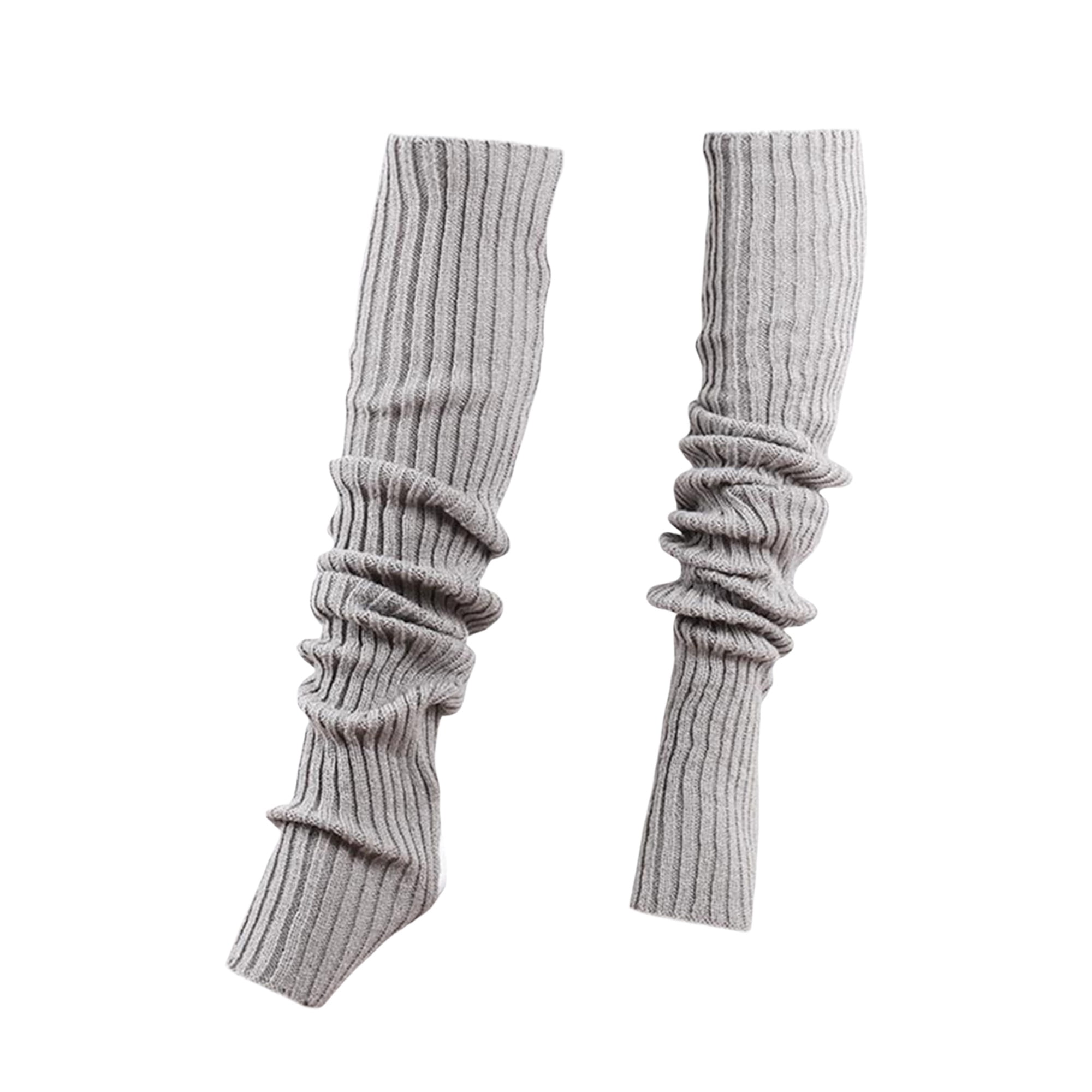 VIBILIA 31.5 Inch Leg Warmers – Extra Long Thigh High Socks, Non-Slip Footless Warmers For Women, Dance, Yoga, Winter Wear