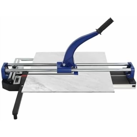 31 Inch Manual Tile Cutter W/Rulerl,3/5in Tile Cutter Tool For Porcelain Ceramic Floor Tile, Infrared Positioning Guided Precision, Adjustable Measurement Ruler (Blue).$$Tools & Hardware Other