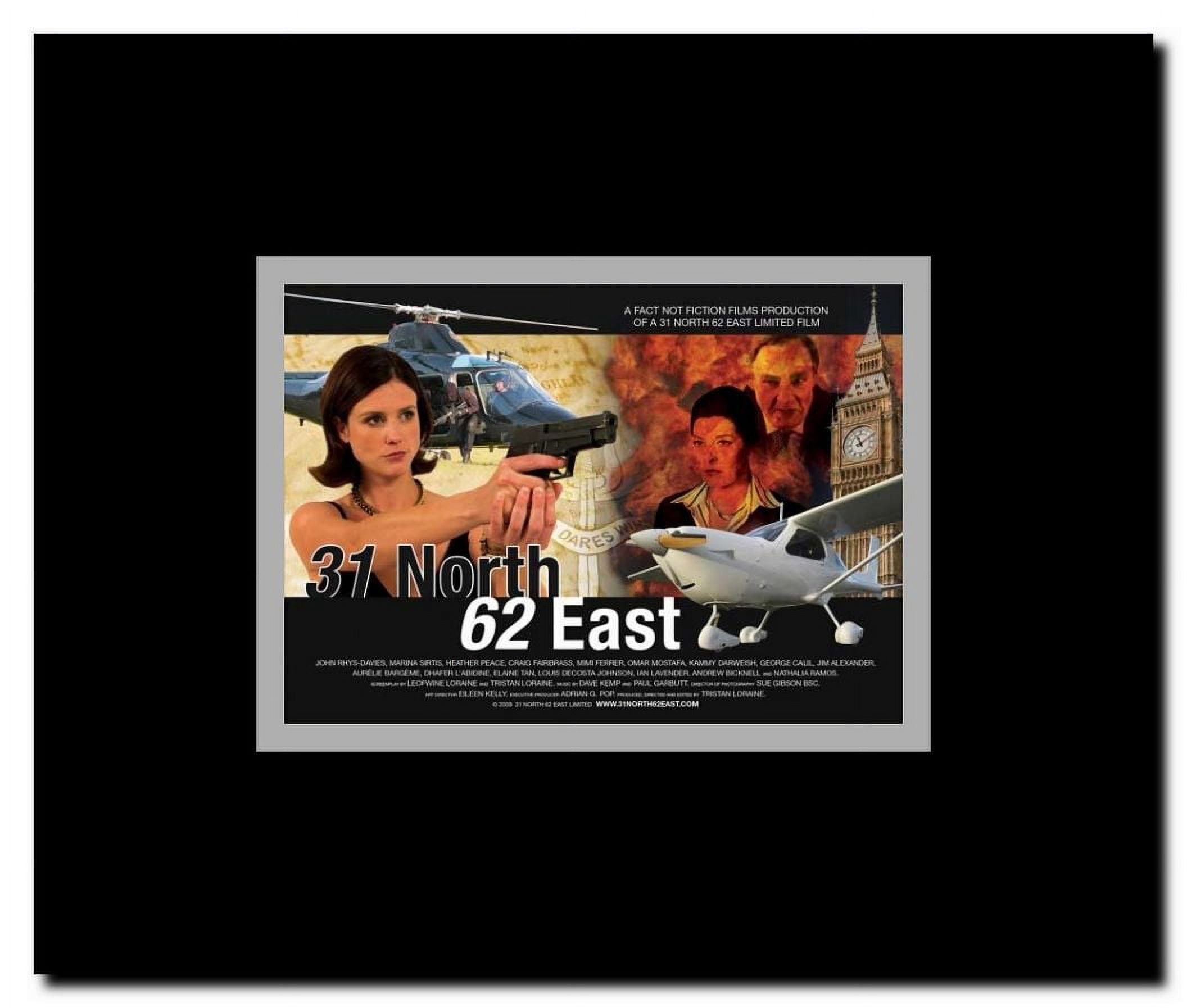 31 North 62 East Framed Movie Poster