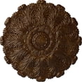 thumbnail image 1 of 31"OD x 1 1/2"P Durham Ceiling Medallion (Fits Canopies up to 4 1/4"), Hand-Painted Root Beer Crackle, 1 of 6