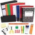 thumbnail image 1 of 31 Piece Stationary School Supplies Set for 5th – 12th Grade Boys, Girls, Middle & High School Kids Containing Notebooks, Folders, Loose Leaf Paper, Binder, Pens, Pencils & More!, 1 of 7