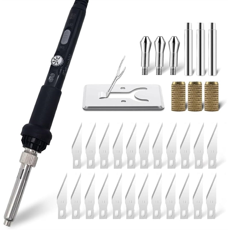 31 Pieces Electric Hot Cutter Tool Professional Heat Kit for Foam ...