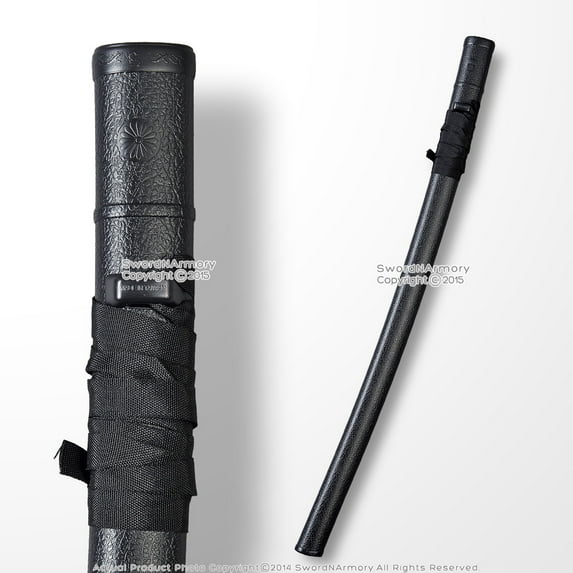 31" Polypropylene Ishime Textured Saya Scabbard for Training Sword