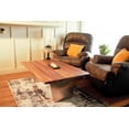 thumbnail image 1 of 31â€ Rustic Brown Mango Wood Live Edge Coffee Table, 1 of 3
