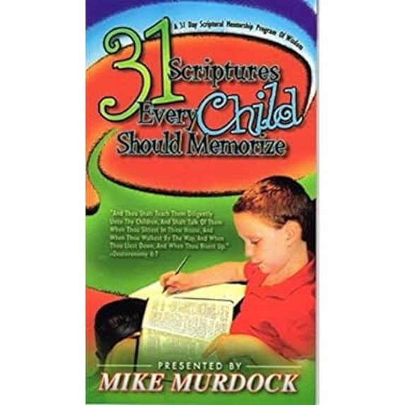 Pre-Owned 31 Scriptures Every Child Should Memorize (Hardcover) 1563941724 9781563941726