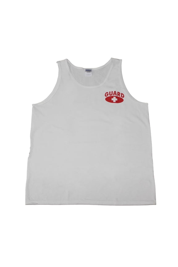 USA 31" White and Red Classic Kemp USA Lifeguard X-Large Tank Top Shirt