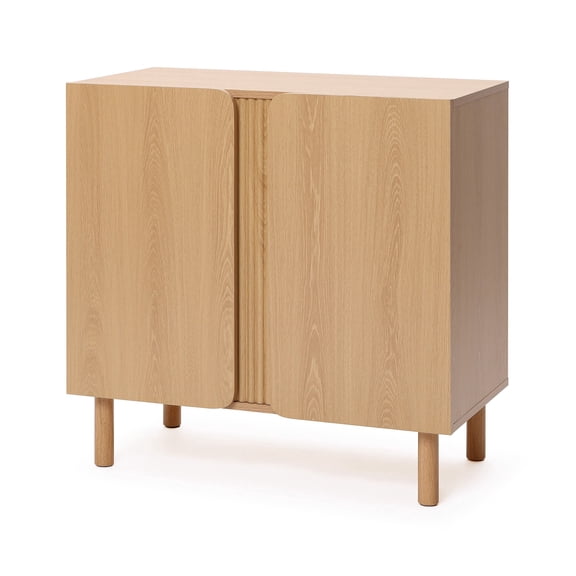 Langford Home 31" Zendic 2-Door Wood Storage Cabinet