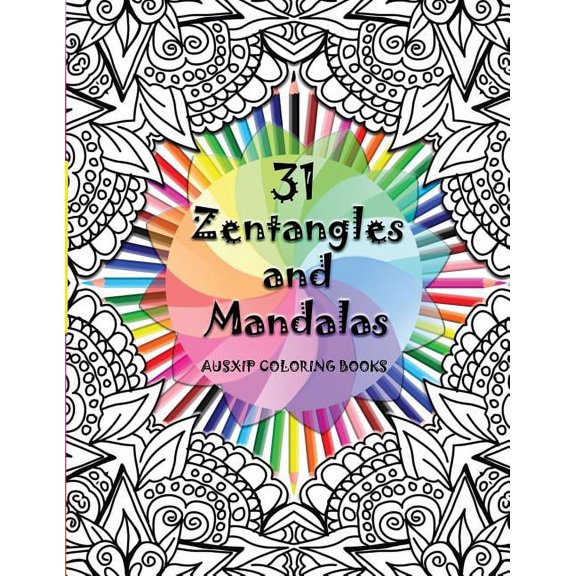 31 Zentangles and Mandalas, (Paperback)