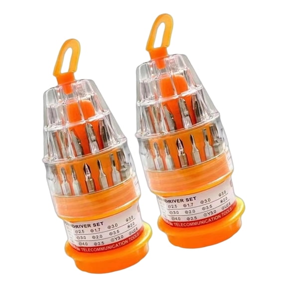 31 in 1 Accuracy Driver Tool Set Not Slip Permanent Steel Construction Repair Addons