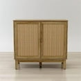 thumbnail image 1 of 31 in. Bodrum 2 Door Accent Cabinet, Brown - Small, 1 of 1