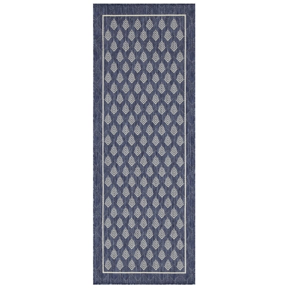 31 in. Wide, 87 in. Deep, Blue - Indoor/Outdoor Use, Stain-Free