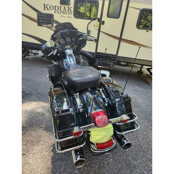 31" inch 2-pack Black Whip AM/FM/XM/CB Power Radio Antennas Mast Rod for HARLEY-DAVIDSON 1989-2022