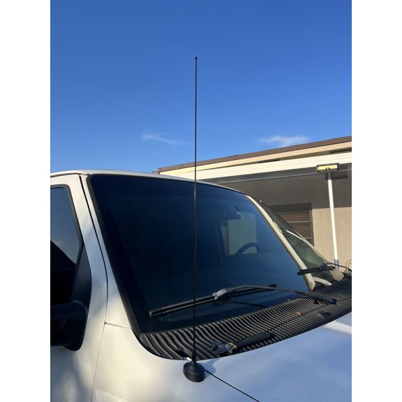 31" inch Black Antenna Mast Black for FORD E150/250/350/450/550 ECONOLINE 1992-2023