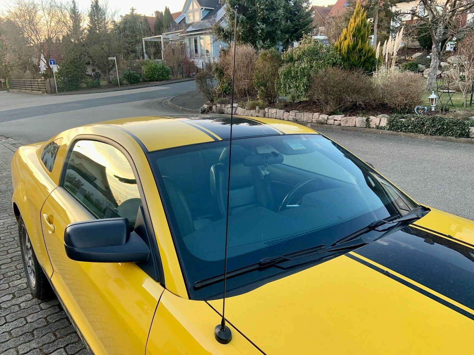 Ford Mustang Antenna 13-Inch Replacement Radio Antenna Mast For 2010-2014 Ford Mustang - Black Rubber Stubby Ford Focus Antenna - Foto 10