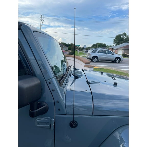 31" inch Black Antenna Mast Radio for JEEP WRANGLER JK/JL 2007-2023 GLADIATOR 2020-2023