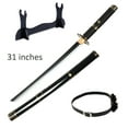thumbnail image 1 of 31 inches Wooden Blade Sword Yubashiri with Black Belt and Holder, 1 of 4