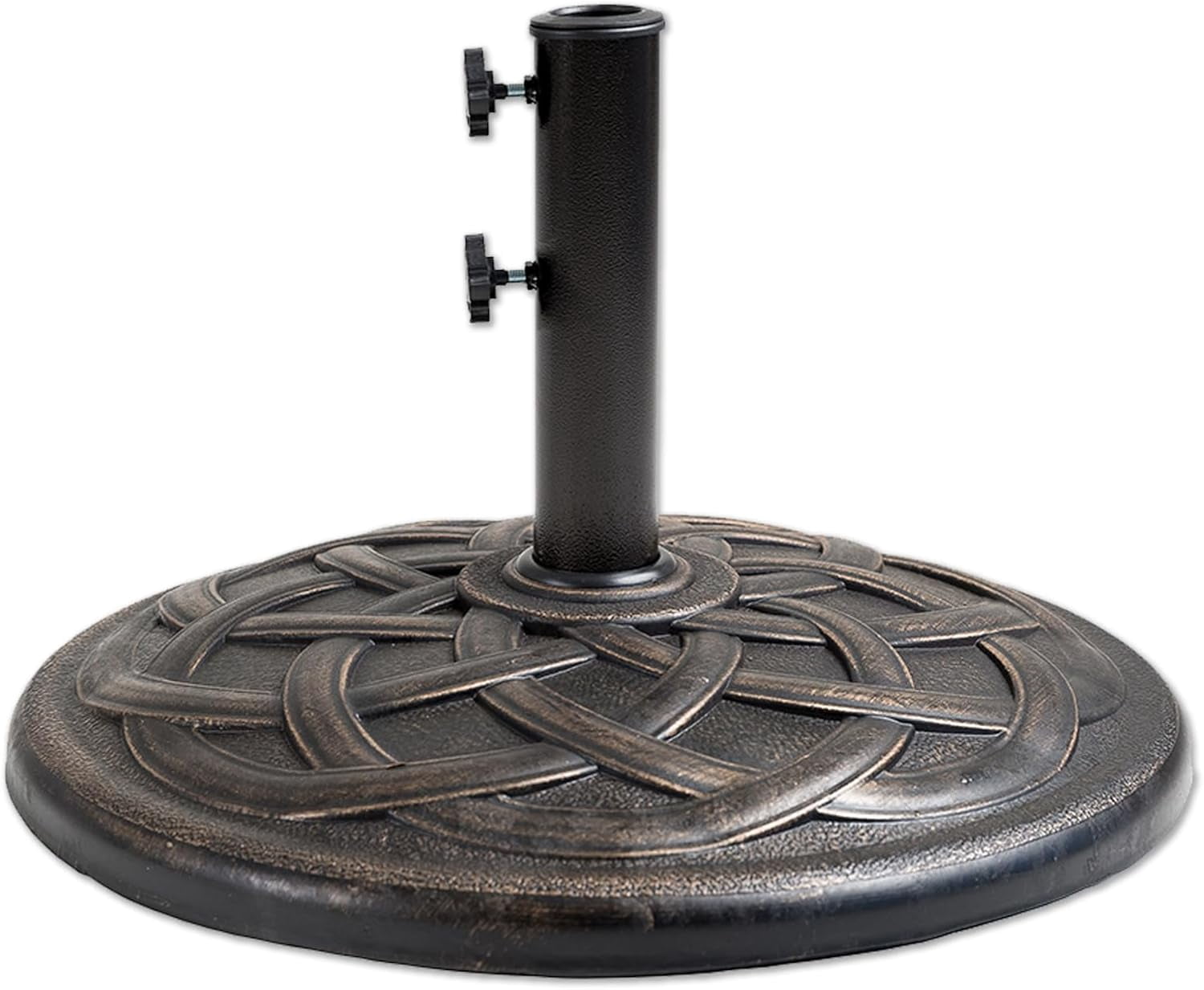 31 lb Heavy Duty Umbrella Base, Round Resin Stand Weight for Patio ...