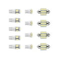 thumbnail image 1 of 31 mm T10 Festoon LED Interior Dome Map LED Lights License Plate Trunk Side Positioning Light Bulb, White - 13 Piece, 1 of 1