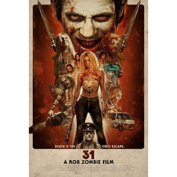 31 poster Metal Sign 8inx 12in Art Print on Metal 8x12 Multi-Color Square Adults AB Posters