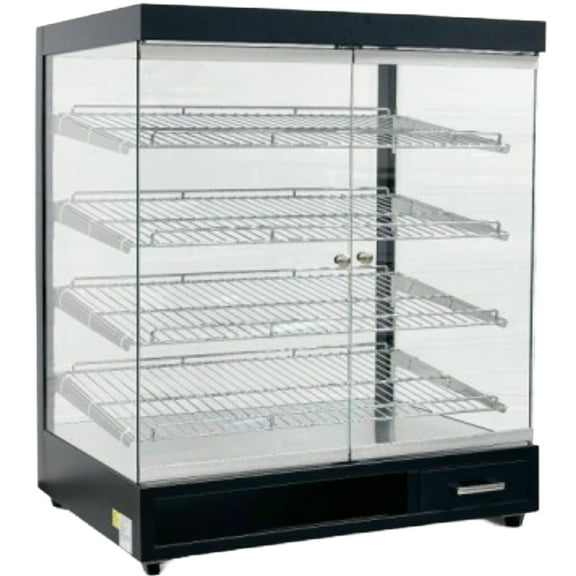 Elite Kitchen 31 in. W 11.2 Cu.Ft. Countertop Bakery Display Case, NSF Electric Countertop Dry Bakery Display Case