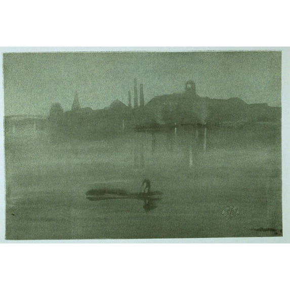 31"x21" Fine Art Quality Poster: Becoming the Butterfly Landscapes of James McNeill Whistler Opens Jan. 25 at The Fralin