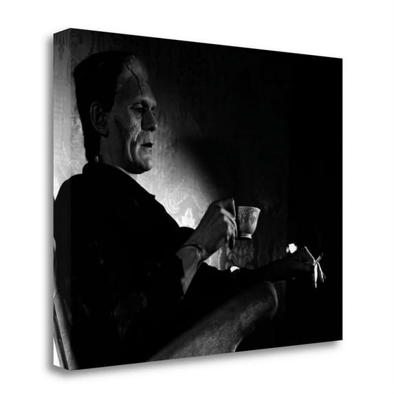 31"x24" Even Monsters Need A Break by Unknown Print on Canvas Fabric Multi-Color