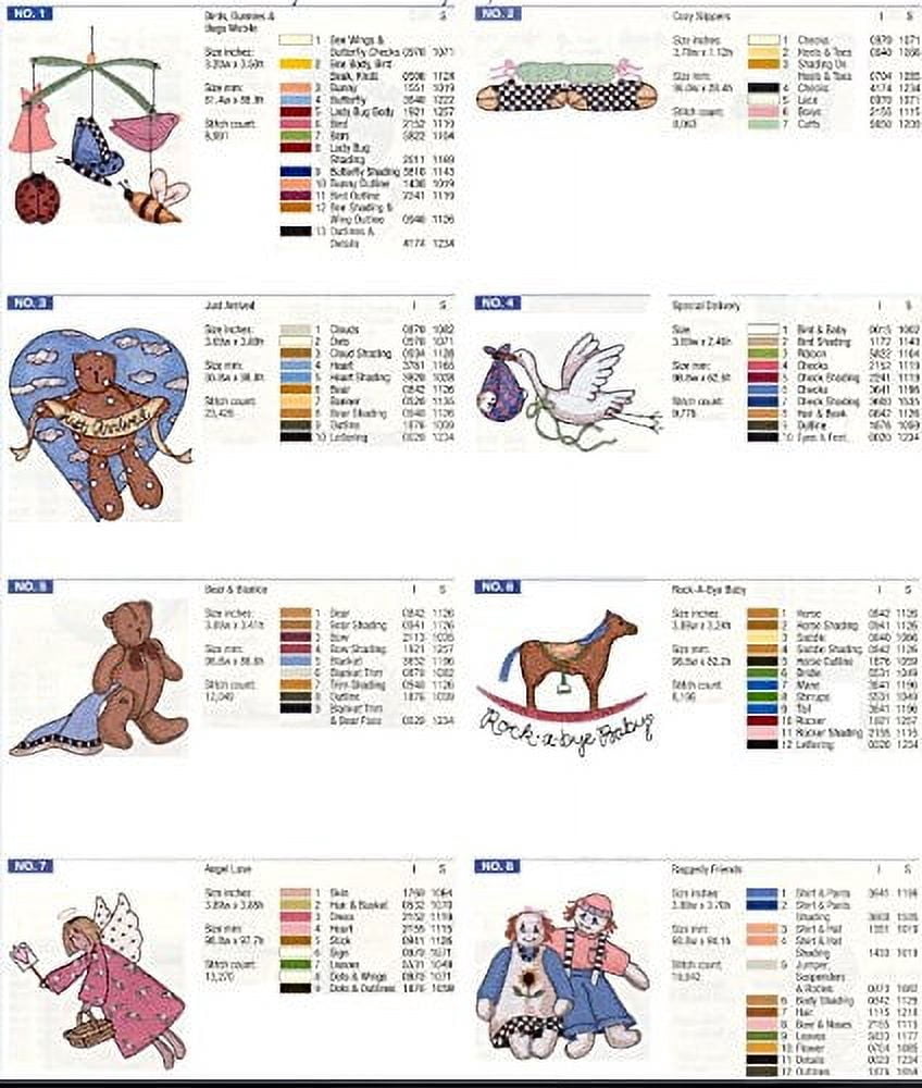 310,000+ Embroidery Machine Patterns Designs Collection in PES Format ...