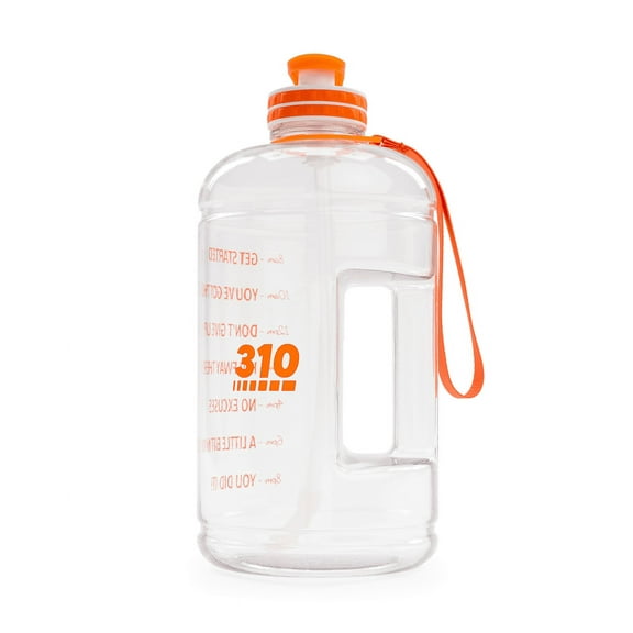 310 Mega Hydration Bottle 64 oz Mega Bottle-Clear By 310 Nutrition