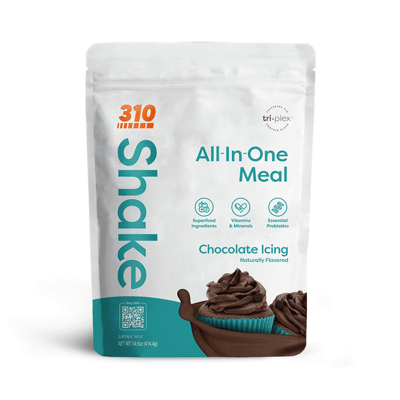 310 Nutrition All-In-One Meal Shake, 310 Chocolate Icing Shake, 14 servings