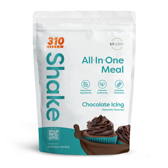 310 Nutrition All-In-One Meal Shake, 310 Chocolate Icing Shake, 28 servings