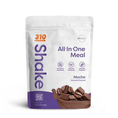 310 Nutrition All-In-One Meal Shake, Mocha Shake, 14 servings