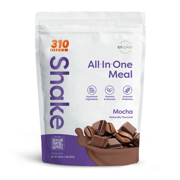 310 Nutrition All-In-One Meal Shake, Mocha Shake, 28 servings