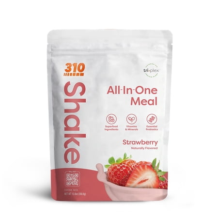 310 Nutrition All-In-One Meal Shake, Strawberry, 14 Servings