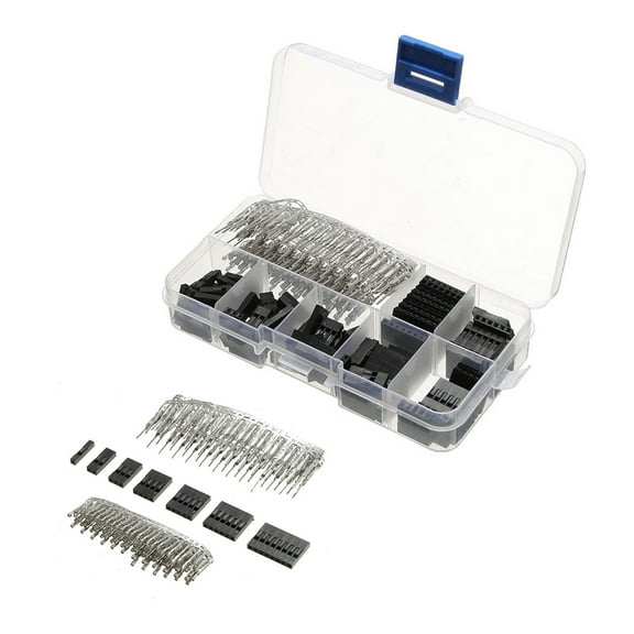 310 PCS Terminal Connector Pcb Pins Pin Connectors Pin Housings Jumper Wire Connector Kit Header Connector