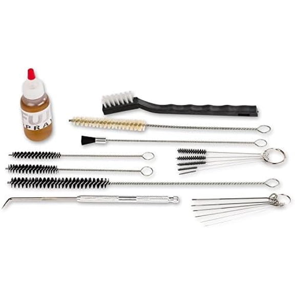 3100-19pc Spray Gun Cleaning Kit with Lubricant$$Other