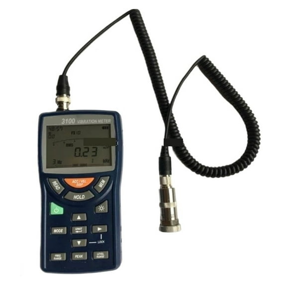 3100 DC/AC Vibration Meter Measure Acceleration,Velocity And Dispalcement For Long-term Use ,Versatile Frequency