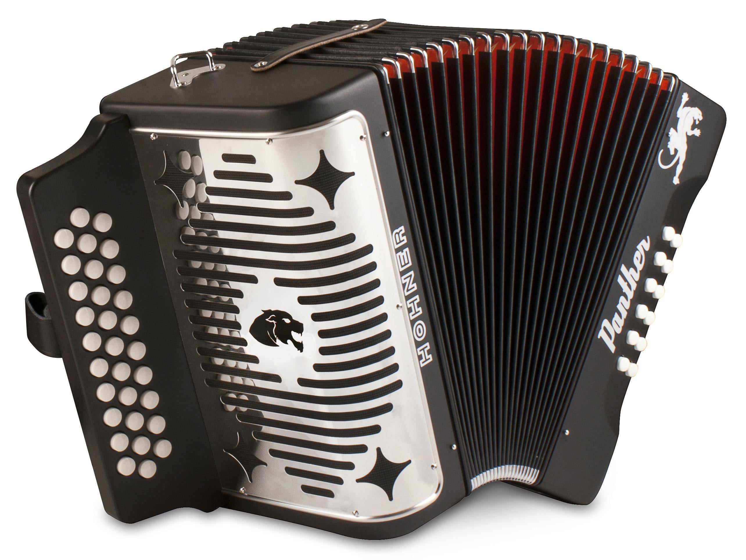 3100GB Panther Tex Mex GCF Accordion