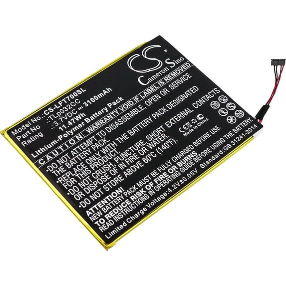 3100mAh TLp032CC TLp032CD Battery for Alcatel OT-9023X 9005X OT-9023A OT-9023 OT-9005X One Touch Pixi 3 8.0 One Touch Pixi 3 8.0